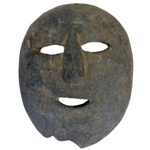 Antiek Nepalees sjamanenmasker – Himalaya houten gezichtsmasker
