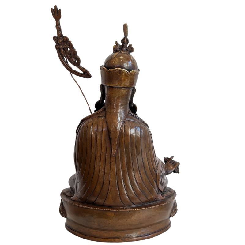 Bronzen Padmasambhava beeld uit Tibet, Vajrayana boeddhistische traditie
