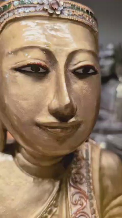 video van een buddha uit Birma