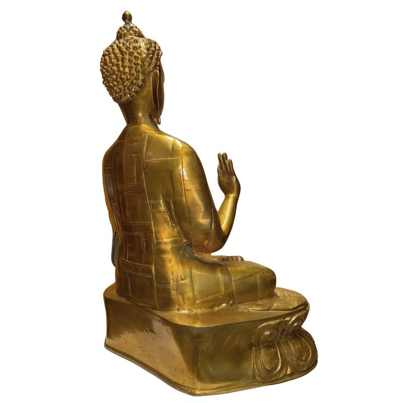 Shakyamuni Boeddha als krachtig symbool voor wijsheid, innerlijke rust en inzicht