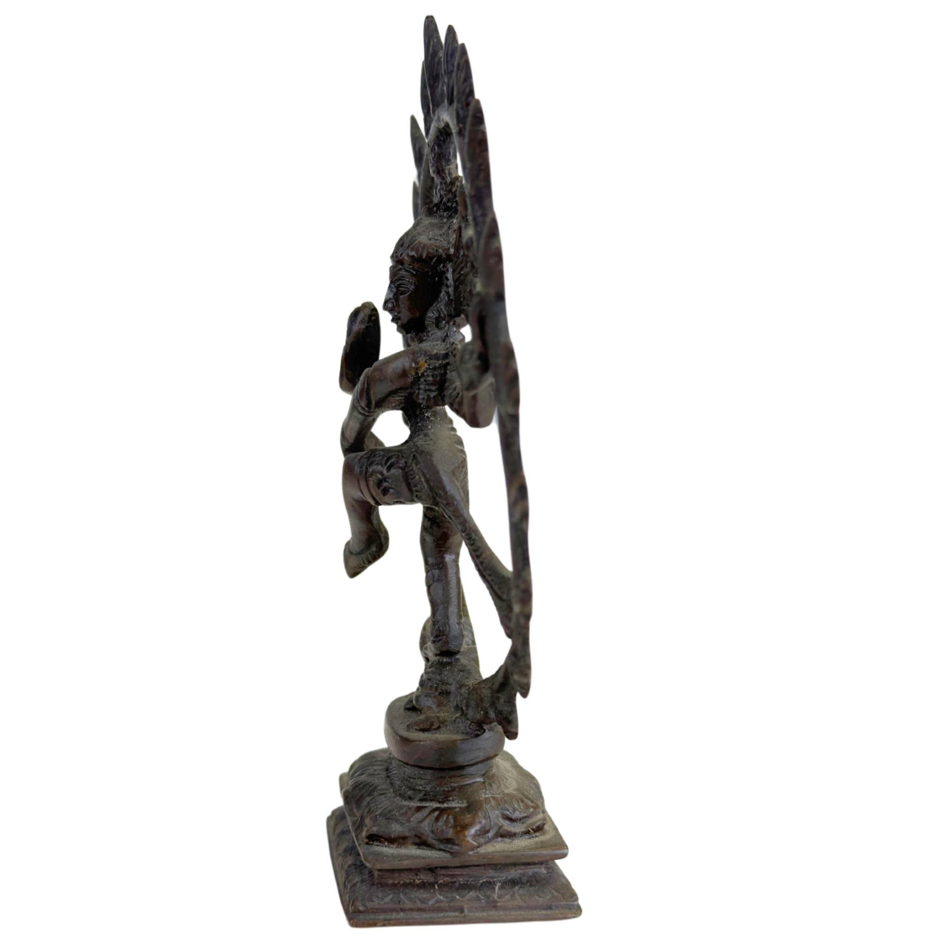 Shiva dansbeeldje voor yoga, meditatie en spirituele interieurdecoratie
