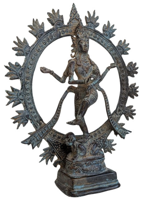 Hindoeïstisch Shiva Nataraja beeld van brons