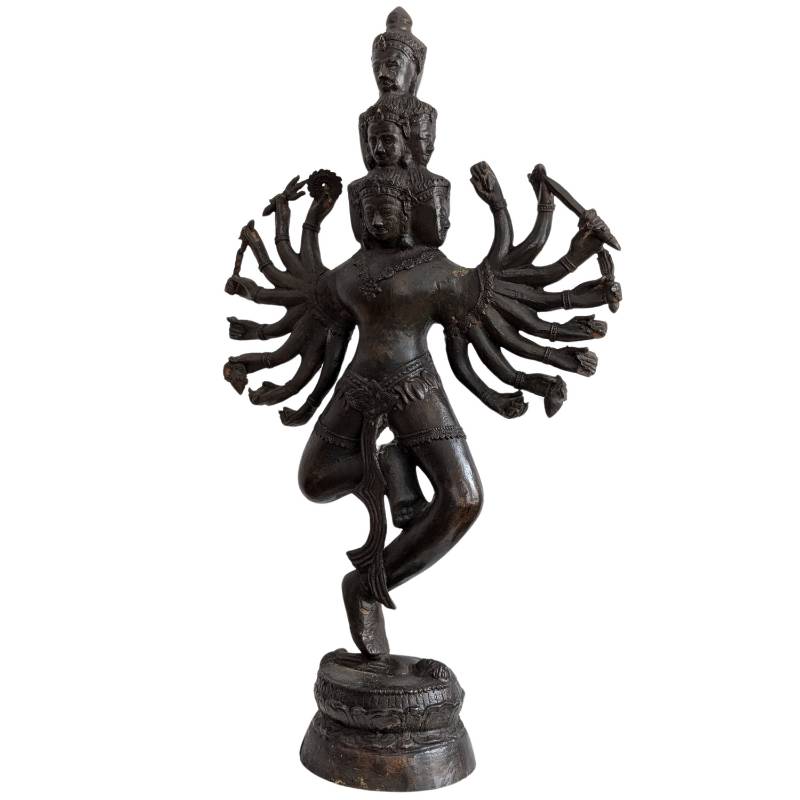 Shiva Nataraja beeld in brons, Zuidoost-Aziatische traditie