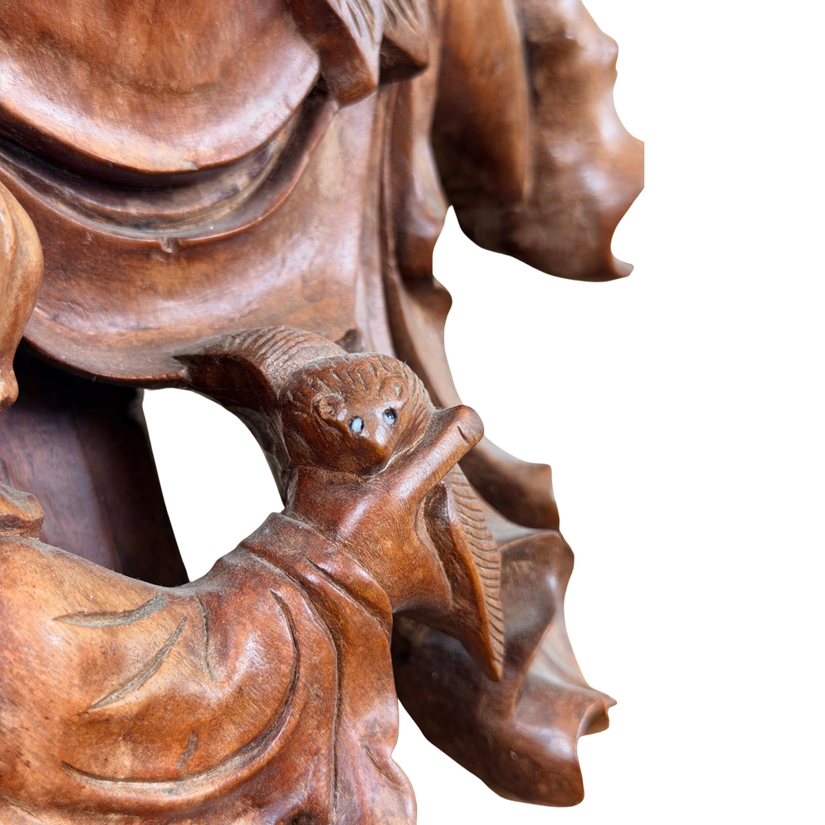 Hand van Shoulao bij de perziken, detail