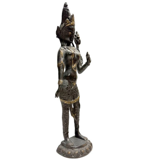 Tara beeld brons Himalaya boeddhistische godin