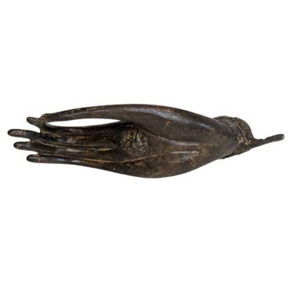 Antieke Boeddha hand van brons Thaise stijl