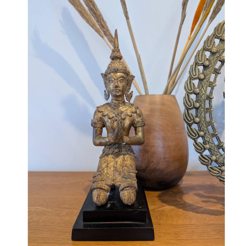 Handgewerkt thepanom beeld van brons uit Thailand