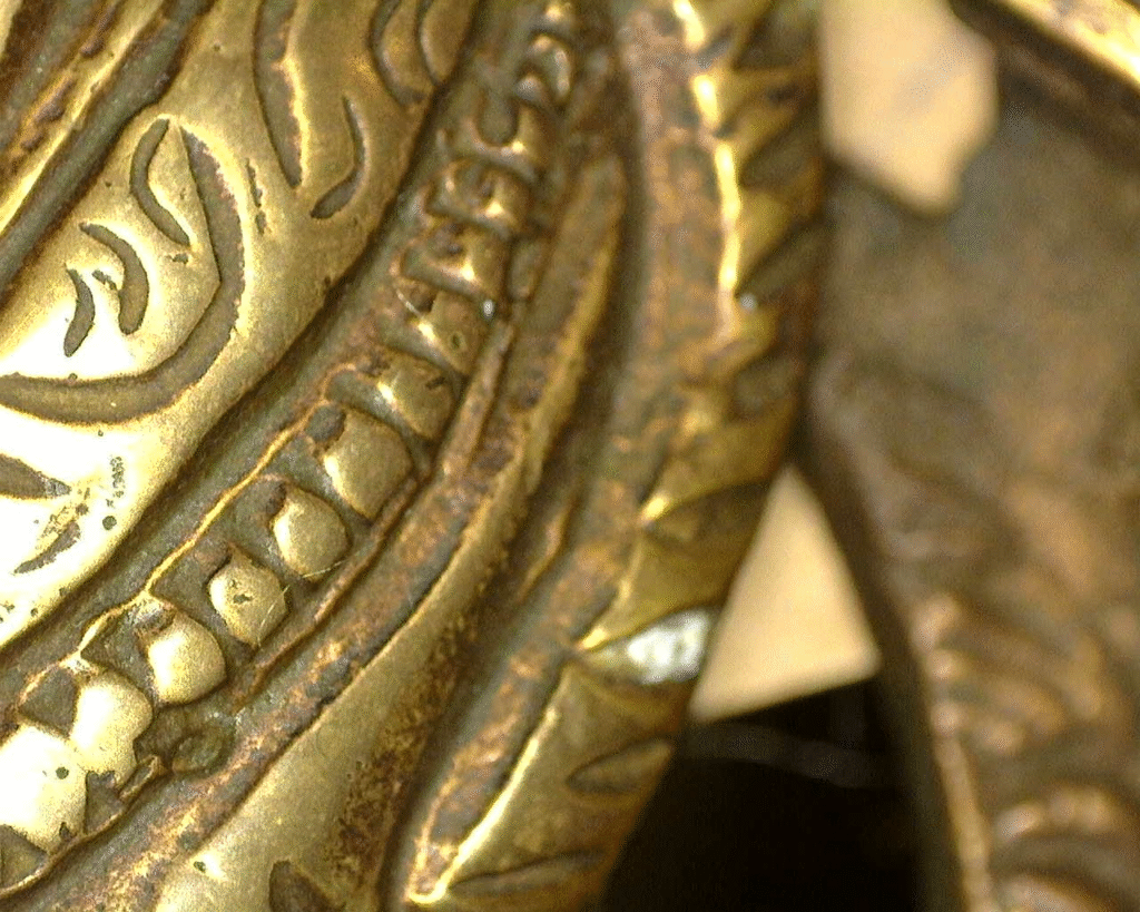 Tibetaans boeddhistisch Manjushri beeld met serene uitstraling