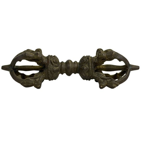 Tibetaanse Vajra Dorje van Brons – Ritueel Symbool van Bescherming
