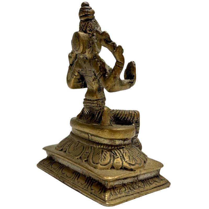 Traditioneel bronzen beeld van de hindoe godin Lakshmi
