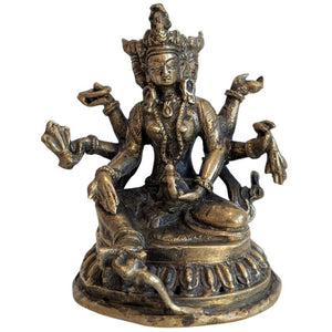 Ushnishavijaya – boeddhistisch bronzen beeld lot 144