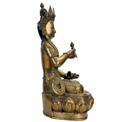 Rituele ghanta of bel als attribuut van Vajrasattva
