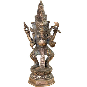 Ganesha | Brons | 20 cm | Meesterlijk Gietwerk uit Indonesië