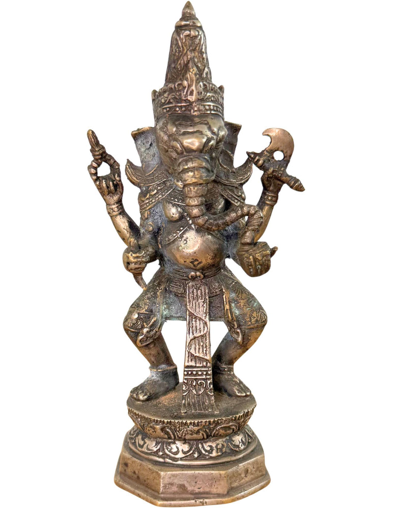 Ganesha | Brons | 20 cm | Meesterlijk Gietwerk uit Indonesië