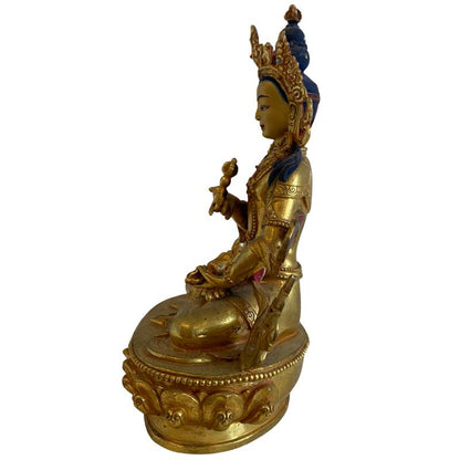 Witte Tara boeddhistisch beeld uit Nepal